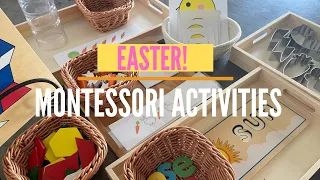 Easter Activities for Toddlers and Kids | Montessori Easter Activities #montessoriwithhart