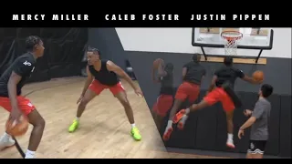 ⚠️ FUTURE STARS *Exclusive workout (Caleb Foster, Mercy Miller, Justin Pippen)