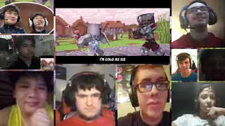 ♪ Cold as Ice: The Remake - A Minecraft Music Video [REACTION MASH-UP]#958