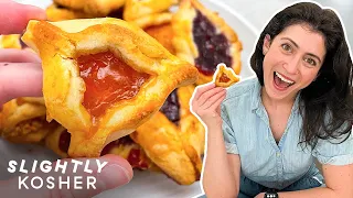 Tess Bakes Her Mom's Favorite Hamantaschen Cookie Recipe For Purim | Slightly Kosher