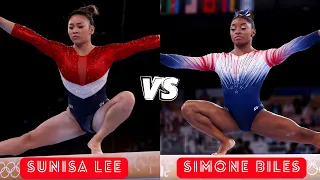 Sunisa Lee vs  Simone Biles ★ Tokyo 2020 ★ Beam Final