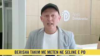 Meta shkon në zyrën e Berishës, takimi pas humbjes së zgjedhjeve në Rrogozhinë, detaje