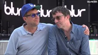 Blur on playing Wembley Stadium - ITV News 2023