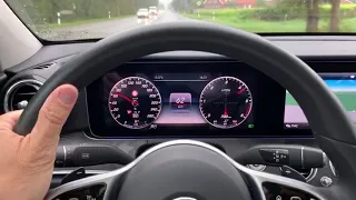 2018 Mercedes E 400d  (340hp) - 0-100 km/h acceleration Wet Conditions