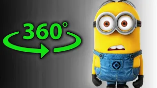 Giant MINION chases you in VR | Minion VR 360 Video