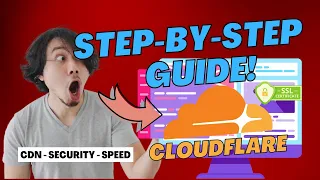 How To Connect Website With CloudFlare In 2023 🔥Setup CloudFlare DNS Free | Complete Setup