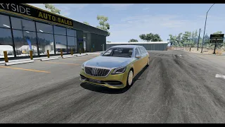 Test drive  Mercedes-Maybach S650 Pullman 2017-2021 (BeamNG.Drive)