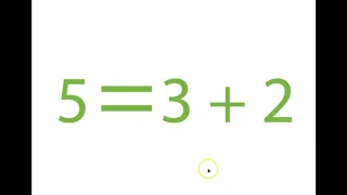 Meaning of Equals Sign