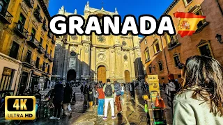 🇪🇦[4K] GRANADA - The City that Overwhelms You with its Beauty - Andalusia, Spain