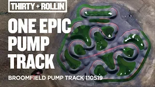 One epic pump track! | Broomfield Pump Track 110519 | Big Wheel Inline Skating