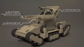 Future Combat Robot "Sokhumi"