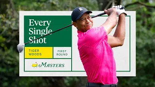 Tiger Woods' First Round | Every Single Shot | The Masters