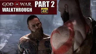 GOD OF WAR | Walkthrough Part 2 "The Stranger" | CenterStrain01