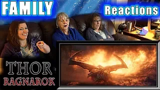 THOR RAGNAROK | FAMILY Reactions