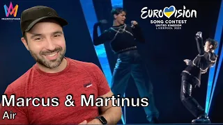 Reaction 🇸🇪: Marcus & Martinus - Air (Melodifestivalen 2023) Eurovision 2023 Sweden