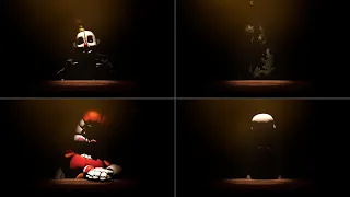 [SFM] FNaF 6 Jumpscares With Their Original Variants