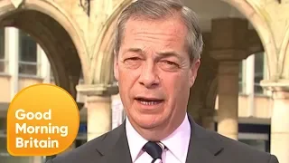 Nigel Farage Reacts to Brexit Party's Peterborough By-Election Loss | Good Morning Britain