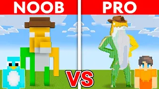 NOOB vs PRO: Amazing Digital Circus EPISODE 2 Build Challenge in Minecraft!