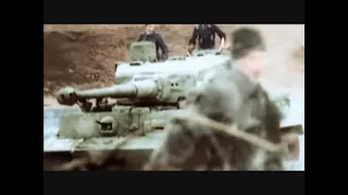 Tiger tanks in COMBAT! (Color Footage)