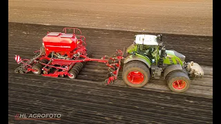 Fendt 724 with 4 m subsoiler + Horsch Pronto 4 DC