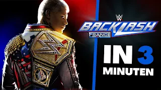 WWE BACKLASH in 3 Minuten | TITELWECHSEL! DEBÜT! CROWD WENT NUTS! 04.05.24