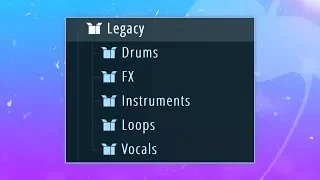 Using ONLY FL STUDIO LEGACY SAMPLES to Make A Beat