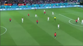 World Cup 2018- Isco scored a banger (Spain vs Morocco)