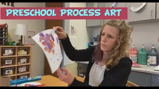 Preschool Process Art- Stamping and Print Making