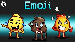 حرب الايموجي في امونج اس ! 🔥 ( طور الجوالات ! ) 💩😱 - Among Us Emoji