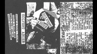 Solvent Abuse - Demo 1982