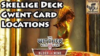 Witcher 3 Blood and Wine Gwent Card Locations - Skellige Deck - 4K Ultra HD