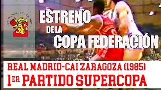 Supercopa 1984 Final Real Madrid - CAI Zaragoza
