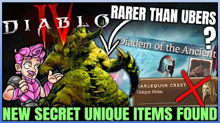 Diablo 4 - Rarer Than Uber Uniques - 8 Secret Hardest to Get Items in Game - Hidden Boss Drop Guide!