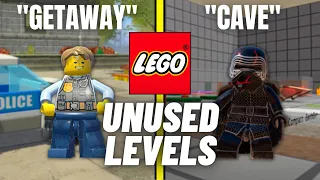 21 UNUSED Levels In Lego Games!