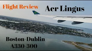 TRIP REPORT | Aer Lingus | Boston-Dublin | Airbus 330-300 | Economy Class