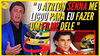 SYLVESTER STALLONE FALA SOBRE A MORTE DE AYRTON SENNA !!! LEGENDADO EM PT BR