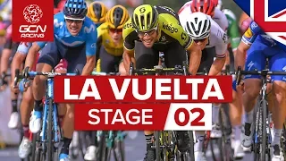 Vuelta a España 2019 Stage 2 Highlights: Let The GC Battle Begin  | GCN Racing