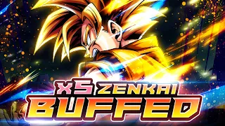 5x ZENKAI BUFFED F2P GOHAN DOES DAMAGE LIKE AN ULTRA! THIS GUY IS DANGEROUS! | Dragon Ball Legends