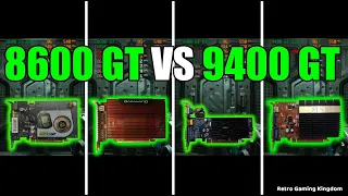 GeForce 8600 GT vs GeForce 9400 GT Test In 10 Games (No FPS Drop - Capture Card)