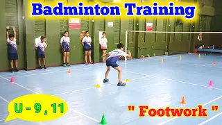 Badminton Training 🔴 Beginners 🔴 Kids 🔴 Footwork 🔴 Basic 🔴 Tips And Tricks