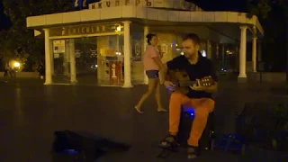 Nothing Gonna Change My Love For You, Уличный Гитарист, Одесса / Street Guitarist, Odessa