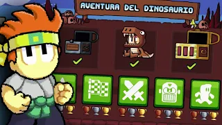 DAN THE MAN - AVENTURA DEL DINOSAURIO | TODOS LOS NIVELES EN DIFÍCIL