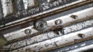 How to replace plastic bump knob to a metal knob.