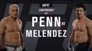 EA Sports UFC 2 Ranked - BJ Penn vs Gilbert Melendez (GP298)