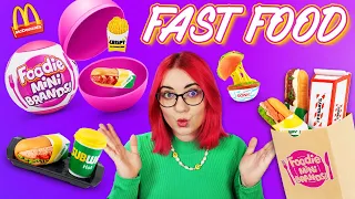 Foodie Mini Brands 🍟 JEDZENIE Z FAST FOODÓW 🍔 Kule Niespodzianki