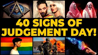 40 SCARY SIGNS OF JUDGEMENT DAY HAPPENING NOW! 😱