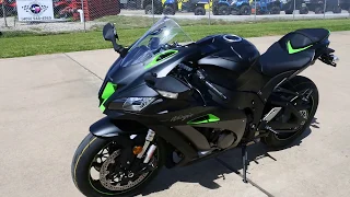 SALE $17,999: 2018 Kawasaki ZX10R Special Edition with Electronic Suspension