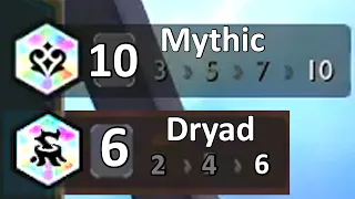 *Record* I have 10 Mythic + 6 Dryad...!??