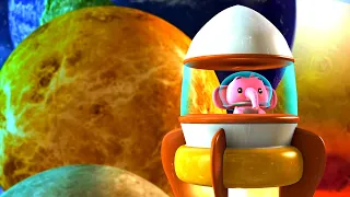 Solar System Song, Learn Planets and Nursery Rhymes for Babies