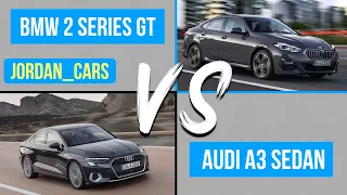 2020 BMW 2 series  VS 2021 Audi A3 || Head to Head || 4k